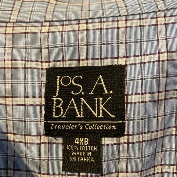 Jos. A. Banks long-sleeve button-down shirt, EUC, size 4X - Picture 3 of 3